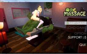 【淫妻3D/官中】兽人按摩店-爱妻被巨根按摩阴道v0.6.9.35 – Orc Mass【7.6G】