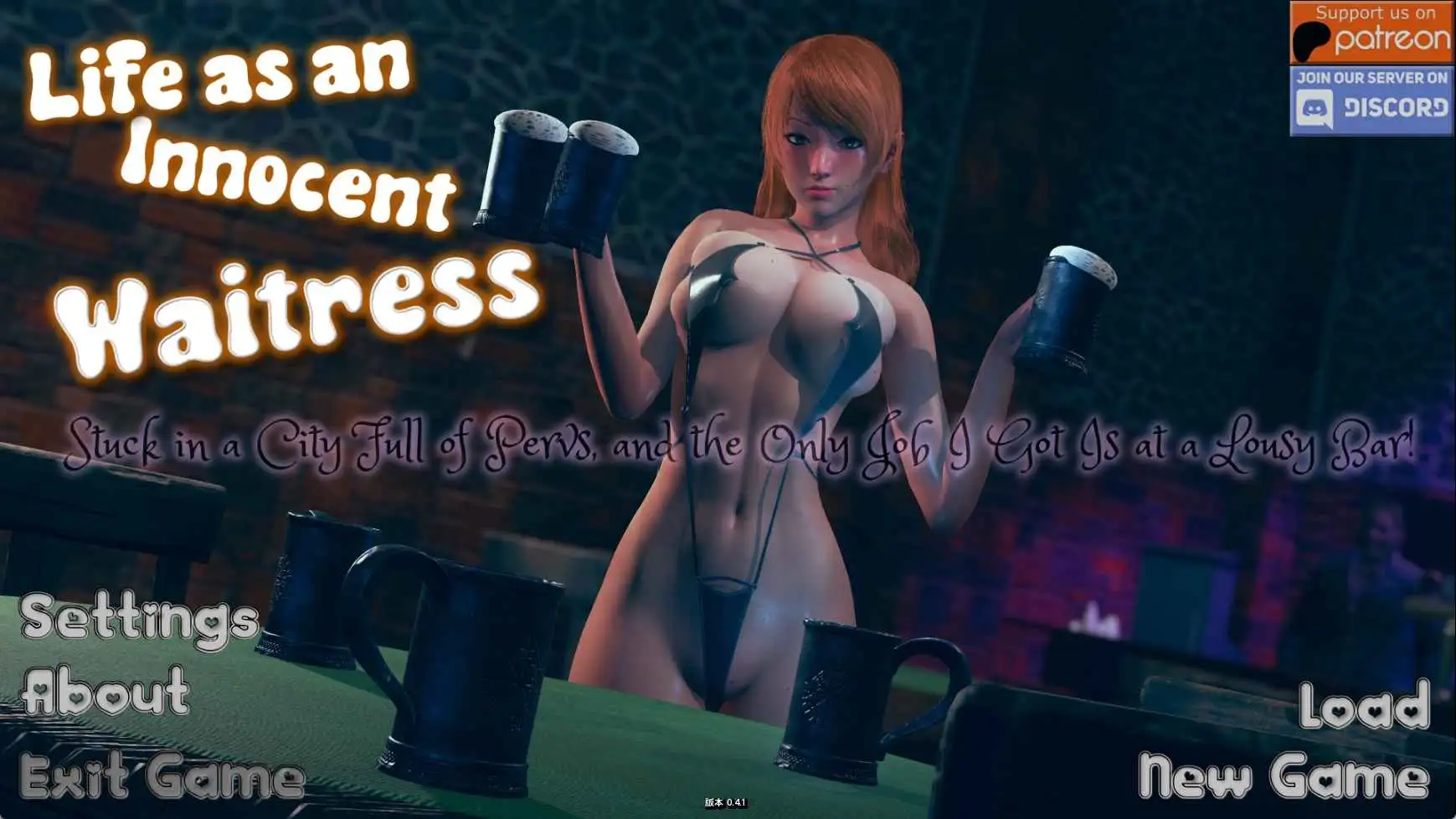 【欧美/SLG/沙盒/更新】无辜服务员的生活v0.4.1 AI汉化版【PC+安卓/2.05G】